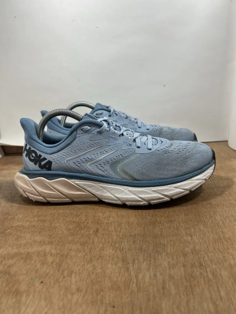 HOKA One One Shoes Womens Size 10 B Blue Arahi 5 Running Athletic 1115012 BFPB